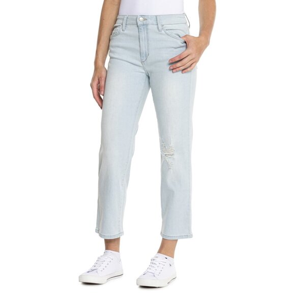 NEW JOES High Rise Straight Cropped Jeans 663sn - Picture 1 of 2
